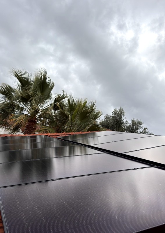 Installation panneaux photovoltaiques la teste