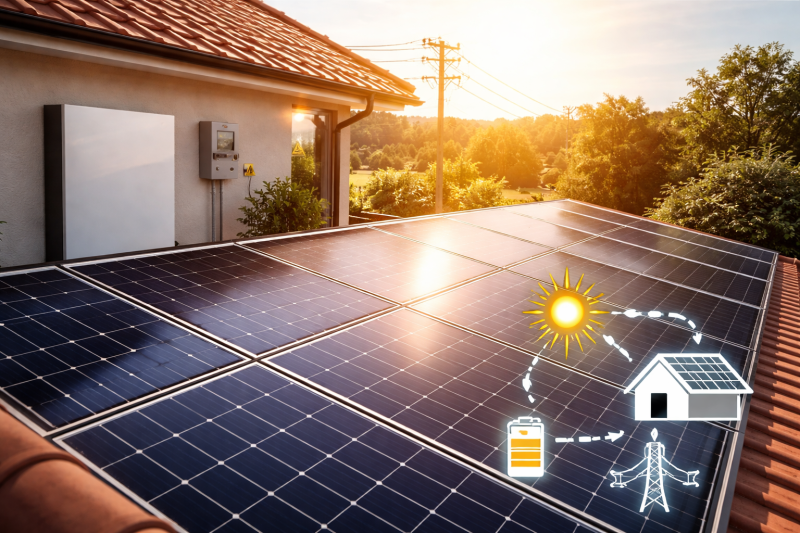Où va l’électricité non consommée par vos panneaux solaires et comment optimiser votre autoconsommation pour plus d’économies d’énergie sur le bassin d'Arcachon