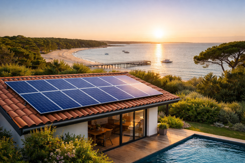 Face à l’augmentation de l’électricité, découvrez comment les panneaux photovoltaïques peuvent réduire vos factures et valoriser votre maison durablement sur le Bassin d'Arcachon