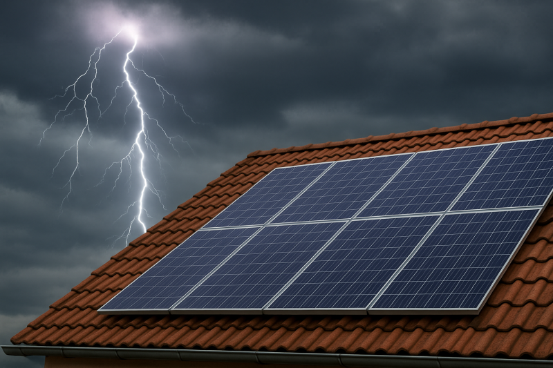 La foudre peut-elle tomber sur les panneaux solaires et quels sont les risques réels pour une installation photovoltaïque résidentielle